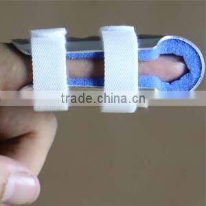 malleable aluminum type of finger protector /finger support / finger splint