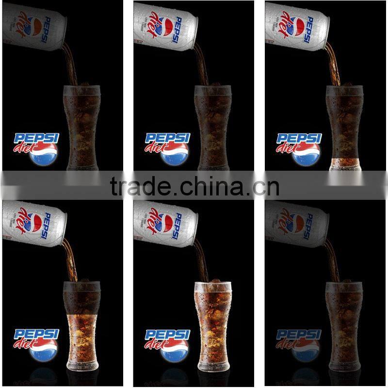 EL replacement Aluminium flashing led animated light box