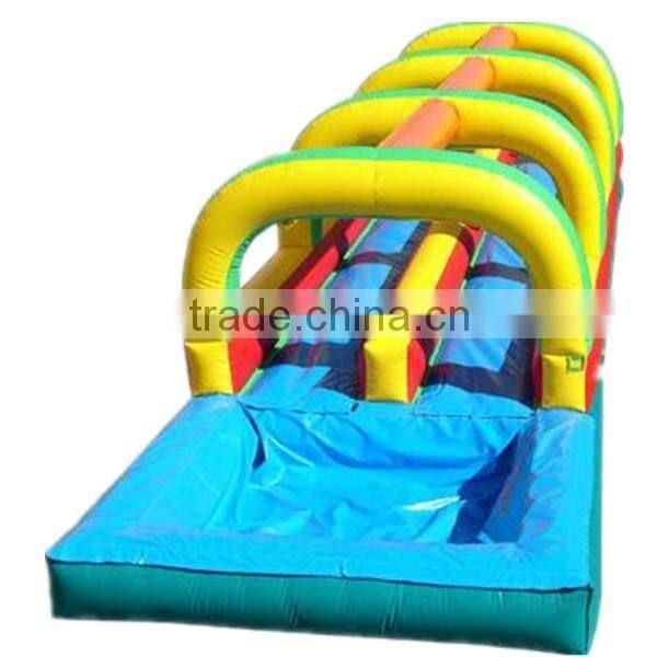 Hola summer color inflatable slip n slide/inflatable slide/inflatable water slide