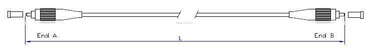 fiber optic Patch cord FC-FC SM