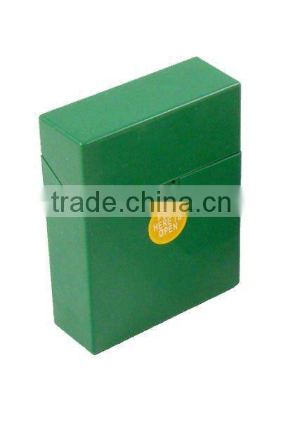 2012 Hot selling. Automatic open plastic cigarette case. Water transfer painted plastic cigarette box.