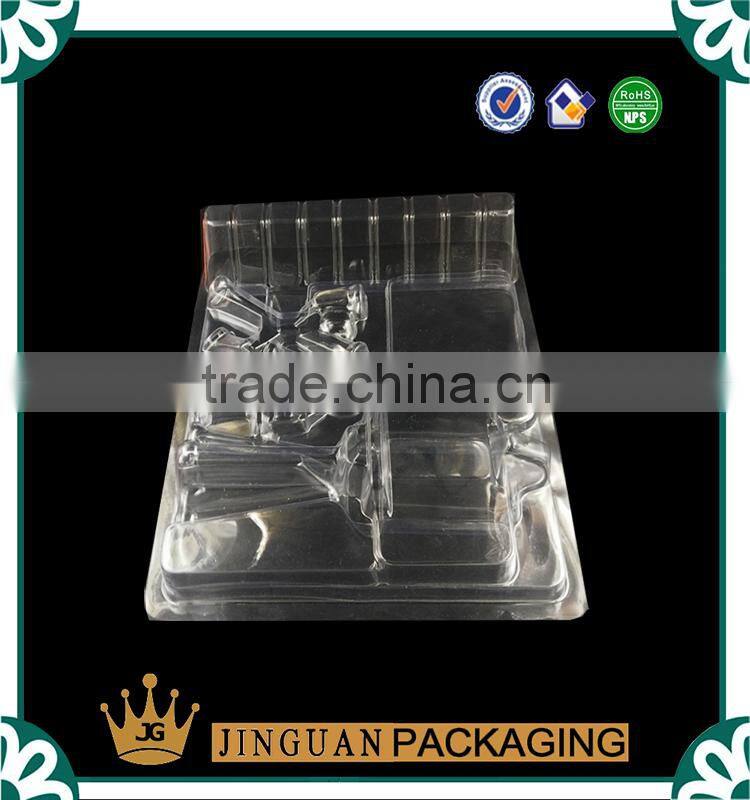 Customized Transparent PVC Toy Packaging Tray