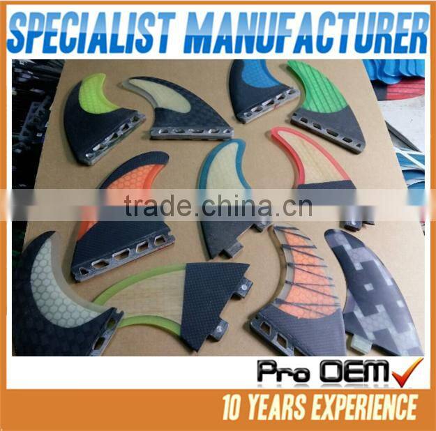 High quality customized logo surfboard fins/Performance core G5/G7 surfboard fins