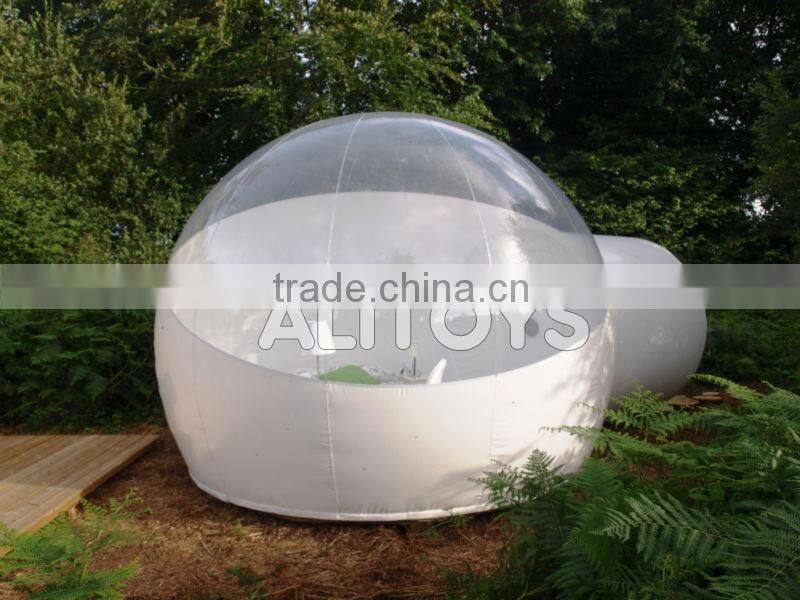Cheap Clear Inflatable Lawn Tent for sale, transparent inflatable lawn tent