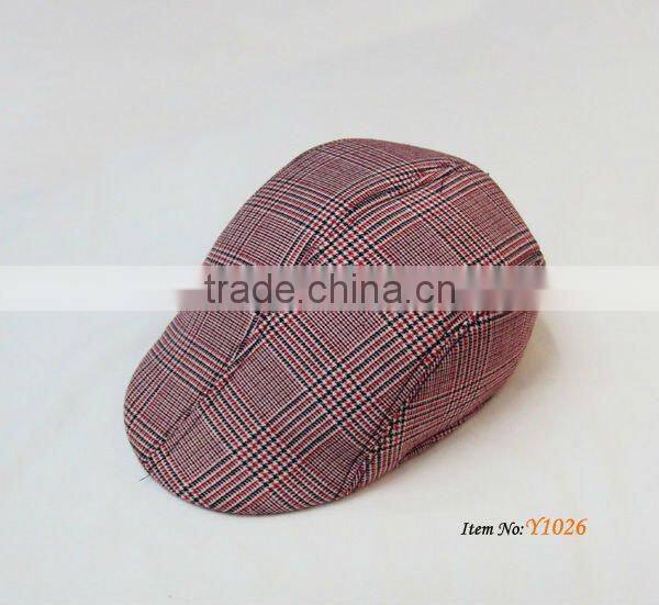 2014 cheap hiphop custom flat cap/hat ivy caps cotton warm winter for man