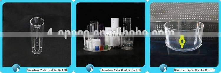 Tubular Perspex Packing Tube Box Clear Acrylic Extruded Round Tubing