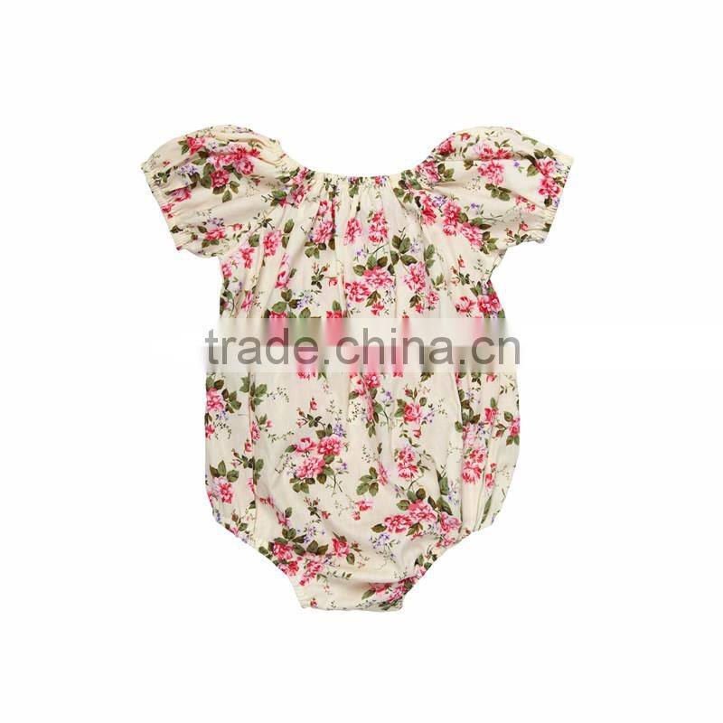 Yiwu Kapu Clothing kids clothes bulk wholesale fashionable baby jumpsuit vintage baby summer romper