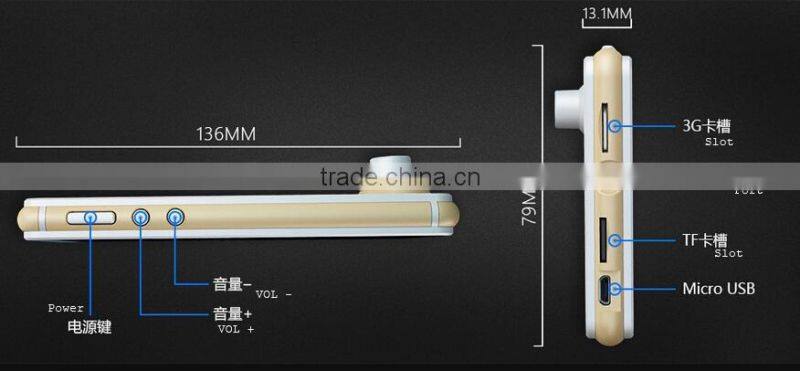 5 inch touchable screen Andriod A38 dual camera FHD 1080p gps navigation wifi car dashboard camera