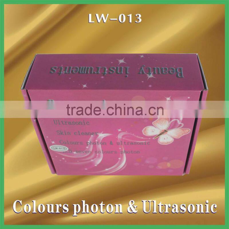 colour photo & ultrasonic beautiful skin instrument