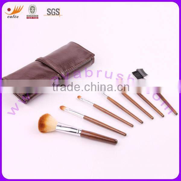 7pcs unique design makeup brushes kit