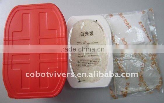 Designated Supplier of HALAL Self-heating Rice, Instant Rice of AIDC, UN