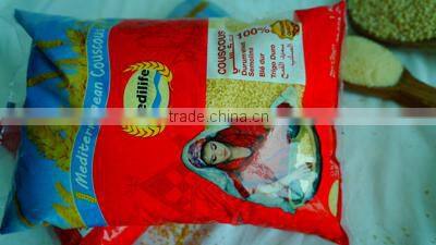 Couscous. FDA Certified Ultra premium quality Couscous. Couscous Medium Grain Bag 1Kg. Couscous With Halal Certification.