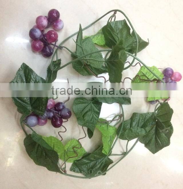 1.5m High quality fake purples vine for home decoration/party decor
