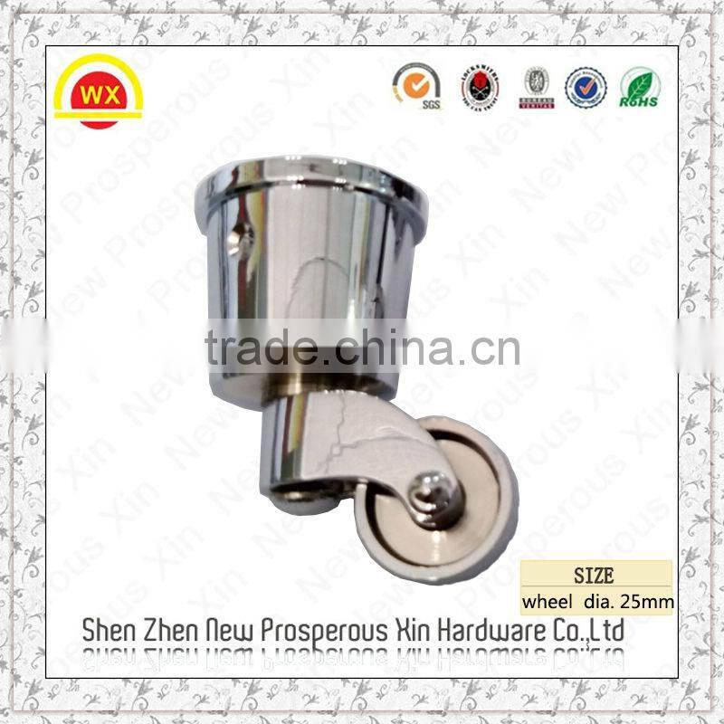 Table metal round cup heavy duty furniture table leg caps metal