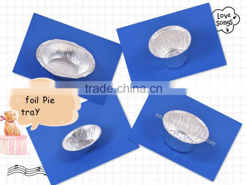 round foil container