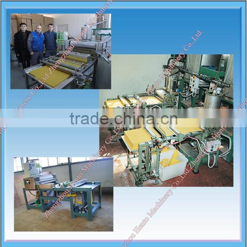 2016 Hot Selling Beeswax Comb Foundation Machine