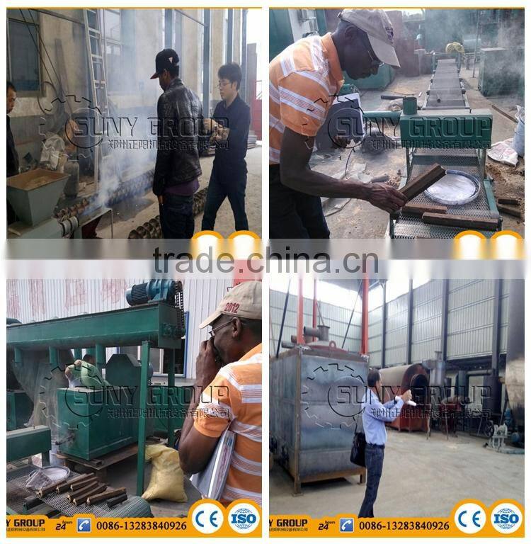 CE Approved Sugarcane Waste Charcoal Briquette Machine Bagasse Briquette Making Machine