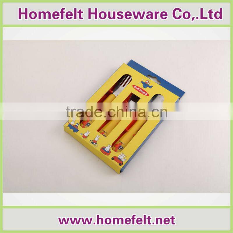 High quality Plastic baby cutlery