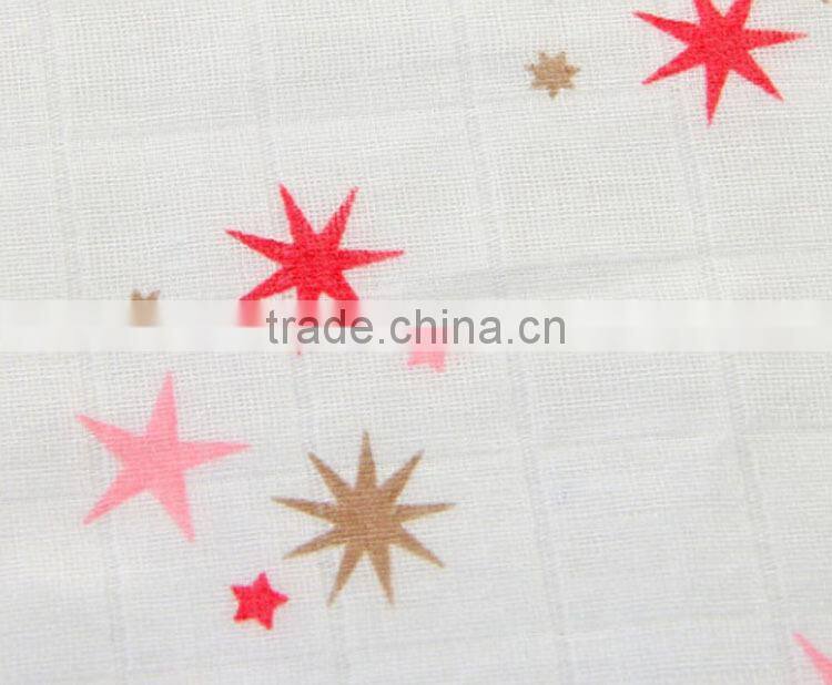 100% Cotton Swaddle Blankets Newborn Cotton Baby Muslin Cloth