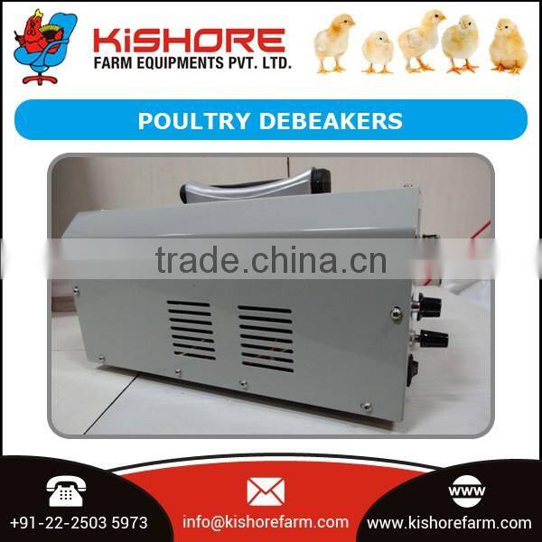 Durable and Useful Poultry Debeaker Machine for Mass Purchase by Indian Manufacturer