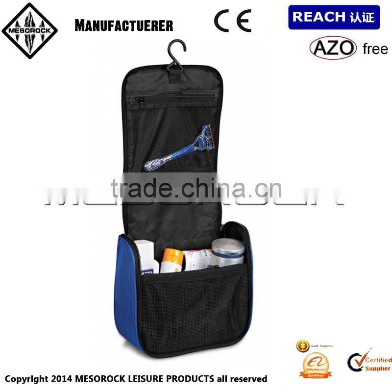 ladies make up travel wash bag hanging folding toiletry case