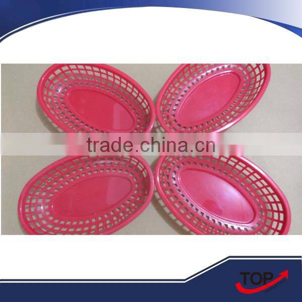 2016 plastic basket for dried fruit/candy/snacks/perforated plastic baskets