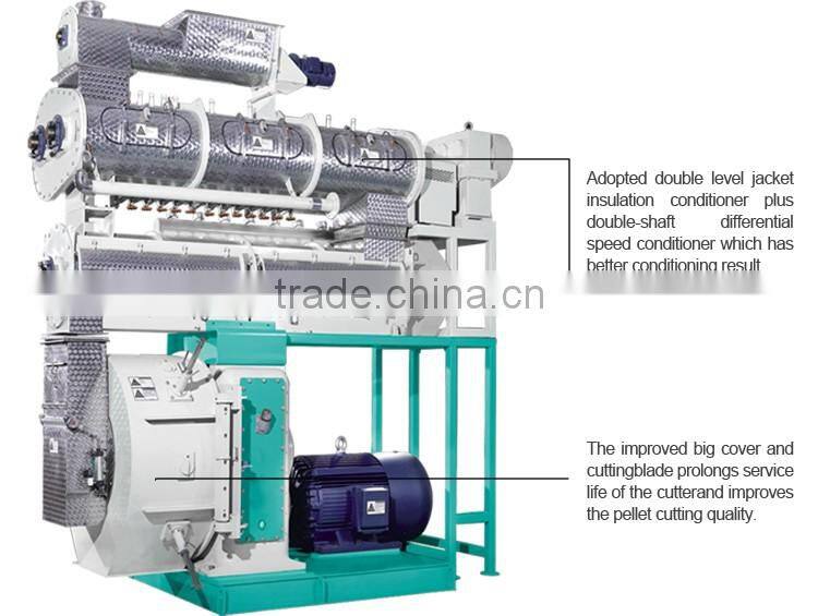 2016 Widely used animal feed pellet machine chicken feed making machine