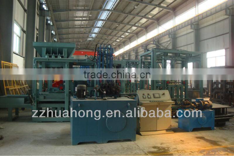 Full Automatic Hydraulic Concrete Block Machine (QT4-15)