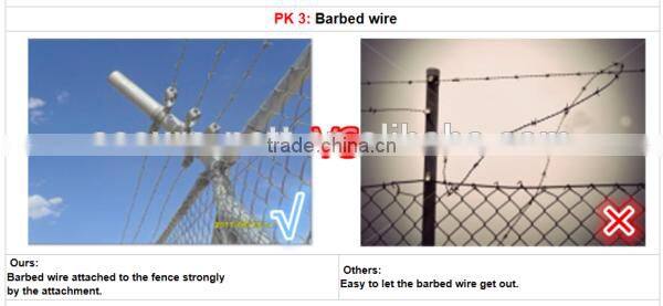 discount pvc coated chain link fence anping factory