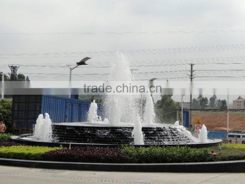 Wall waterfall fountain in guangzhou city