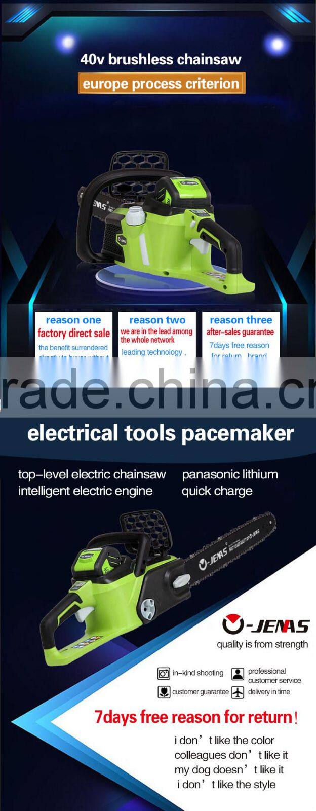 New design electric chainsaw for sale