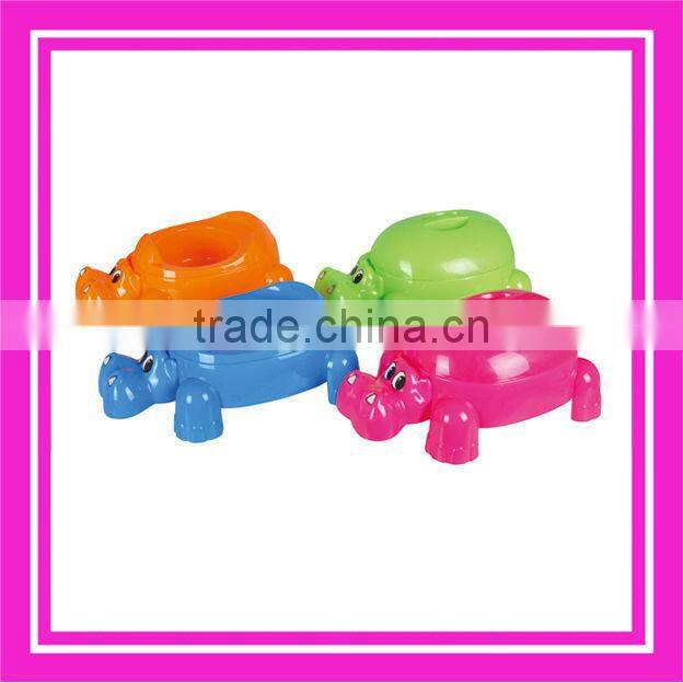 colorful plastic baby potty