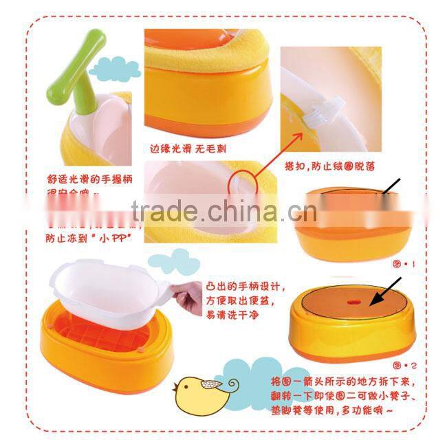 multifunctional pedestal pan kids toilet