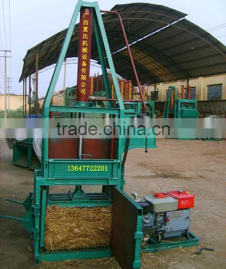 Hydraulic vertical baler machine,baling press,mini hay baler DB-10