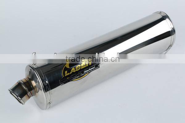 For SUZUKI GSF1200 BANDIT 2004-2005 SM Motorcycle Exhaust Pipe LASER Duo-Tech slip-on muffler + cat.
