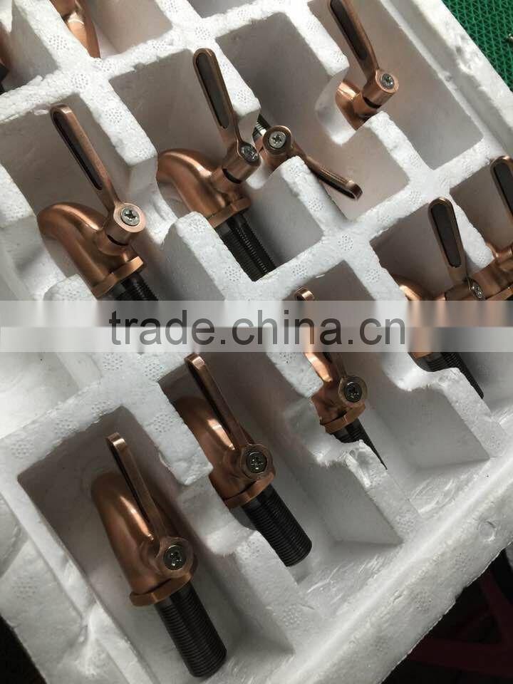 Beverage Dispenser Tap in stainless steel material for both colod and hot