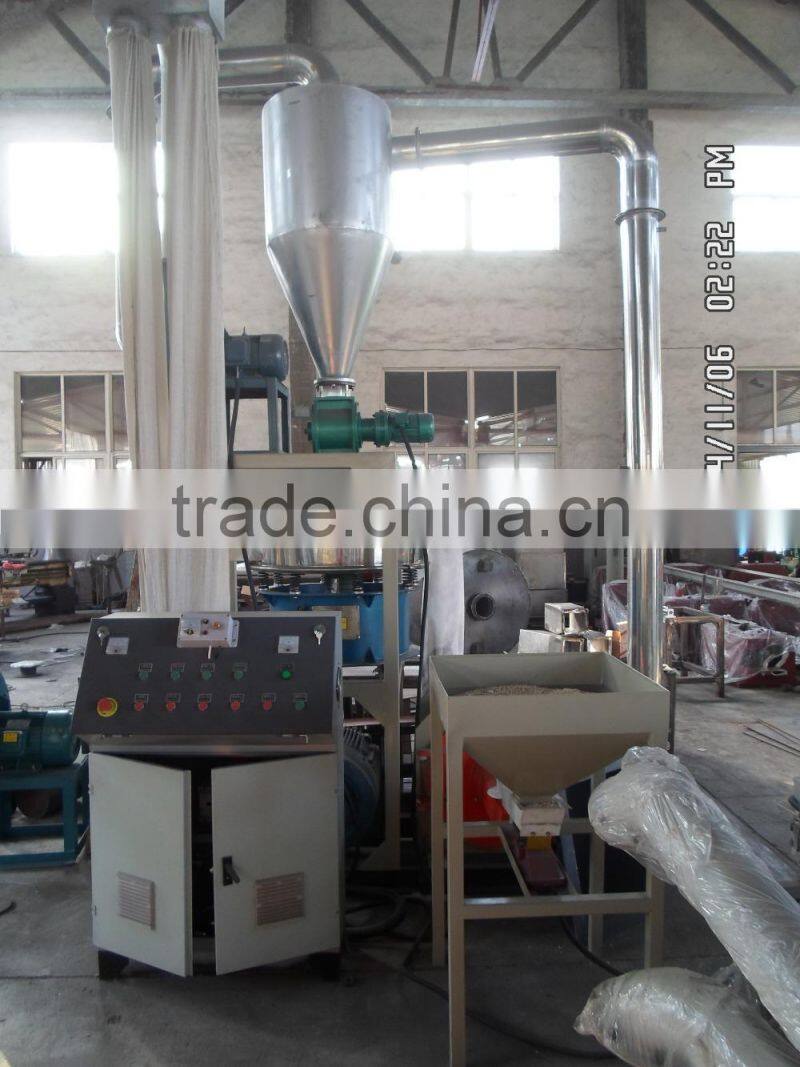 waste plastic scrap grinding machine line/ plastic grinder