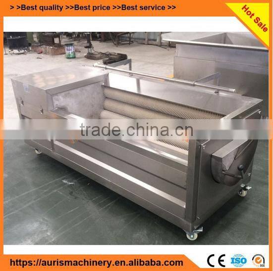 vegetable potato carrot taro cassava ginger yam root washing and peeling washer peeler machine