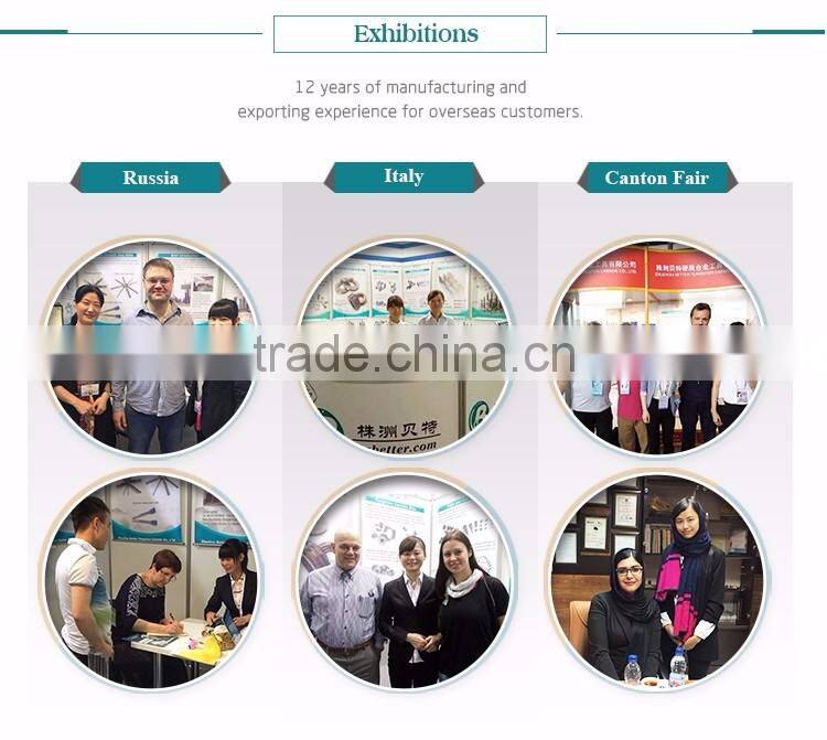 Zhuzhou Better various type tungsten carbide grit