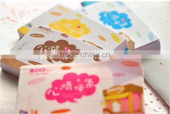 mini mood note/ custom printed sticky note
