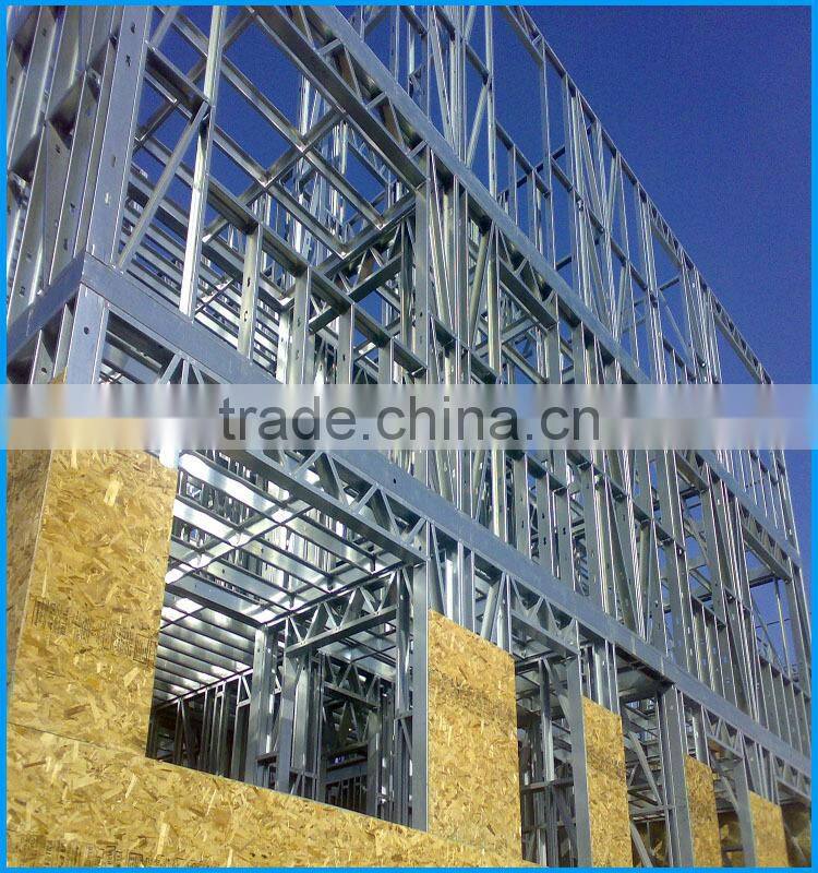 Easy To install China Manufacture Light Steel Frame Prefab Luxury Kit Homes
