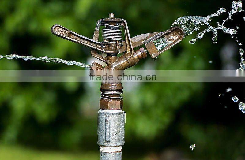 1/2" female Spain garden tools impact brass Sprinkler with H base