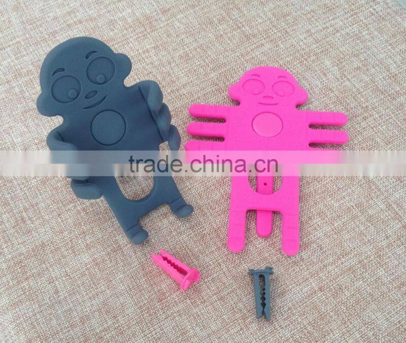 2016 trending products stuffed animal mobilephone holder cellphone display