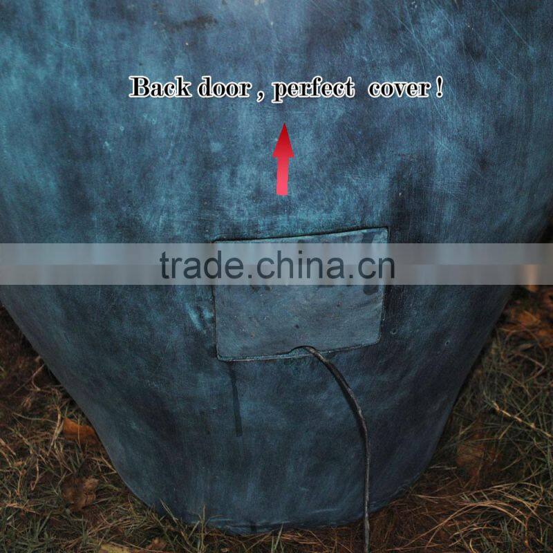 Decorative Resin Large Pot Electric LED Patio Garden Water Fountain