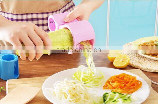 CY101 Multi-purpose Vegetable Spiral Cutter Sharpener Knife Grater Shredded Slicer Kitchen Accessories