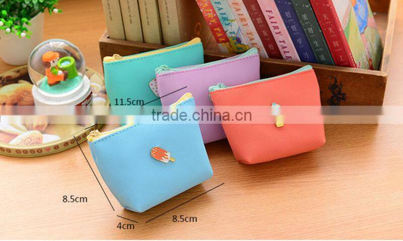 Q1098 Cute cartoon fashion plastic coin bag