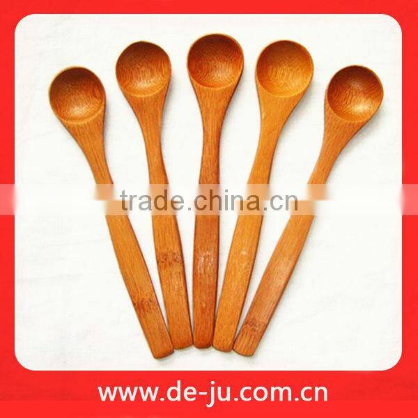 Oval Bamboo Slotted Spoon Stew Pot Tools Bamboo Skimmers