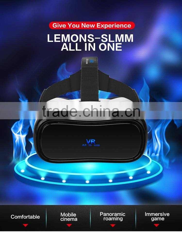 New Arrival All In One VR 3D Virtual Reality Glasses, All In One 3D Glasses