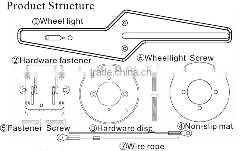 2016 New Arrival Programmable Car Wheels Colorful LED Light Good Present Car Gadgets Christmas Gifts Wholesale Price