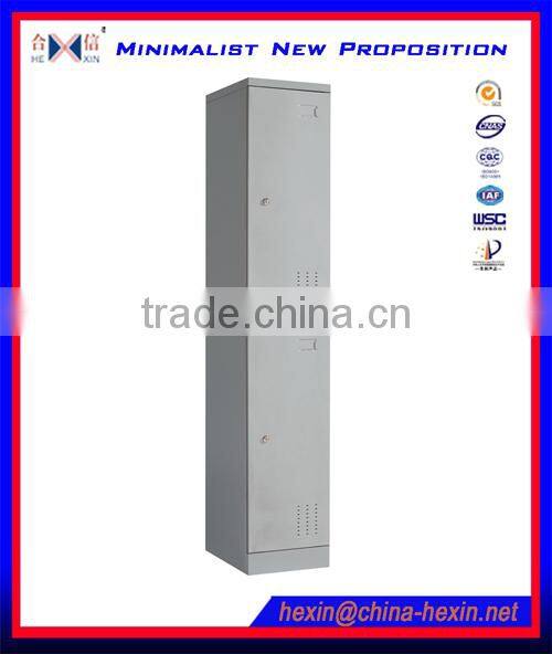 2 doors small Metal clothes Cabinet Almirah